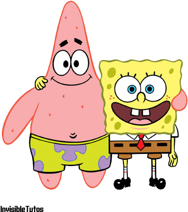 Free Icons Png - Patrick Star And Spongebob Squarepants (470x477), Png Download
