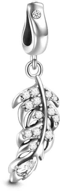 Biale Pioro (750x750), Png Download
