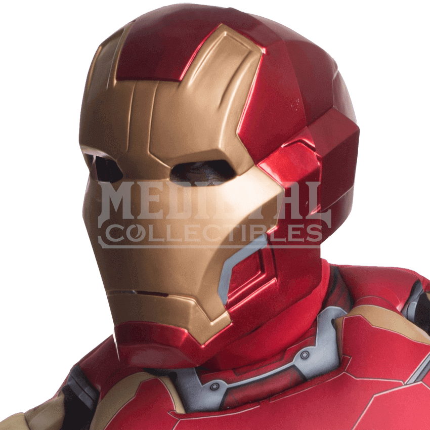 Age Of Ultron Adult Iron Man Mask - Iron Man Mark 43 Helmet (850x850), Png Download