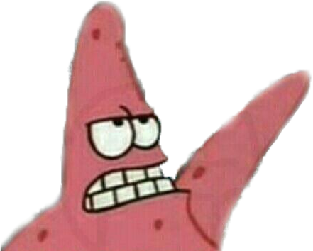 294kib, 441x354, Patrick Star - Ariana Grande (441x354), Png Download