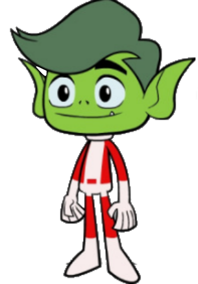 Ttg Beast Boy Classic By Whitej2-daif607 - Teen Titans Go Classic (400x573), Png Download