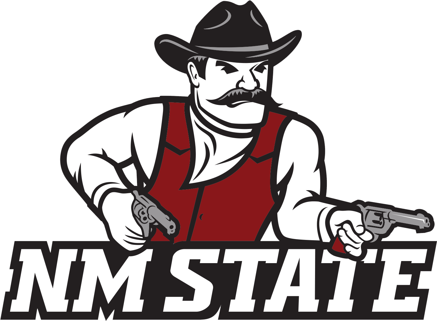 Arizona, Illinois State Close Out Wildcat Classic - New Mexico State Aggies (1499x1100), Png Download
