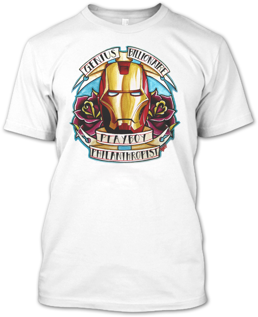 Iron Man Helmet T Shirt, Superheroes Shirt - Read Across America 2017 T Shirt (1080x1080), Png Download