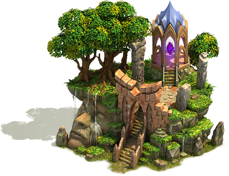 Elves Academy - Building A Magic Academy (800x651), Png Download