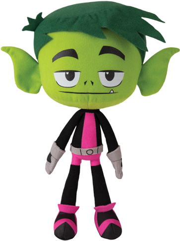 Teen Titans Go Assortment - Teen Titans Go Plush (373x500), Png Download