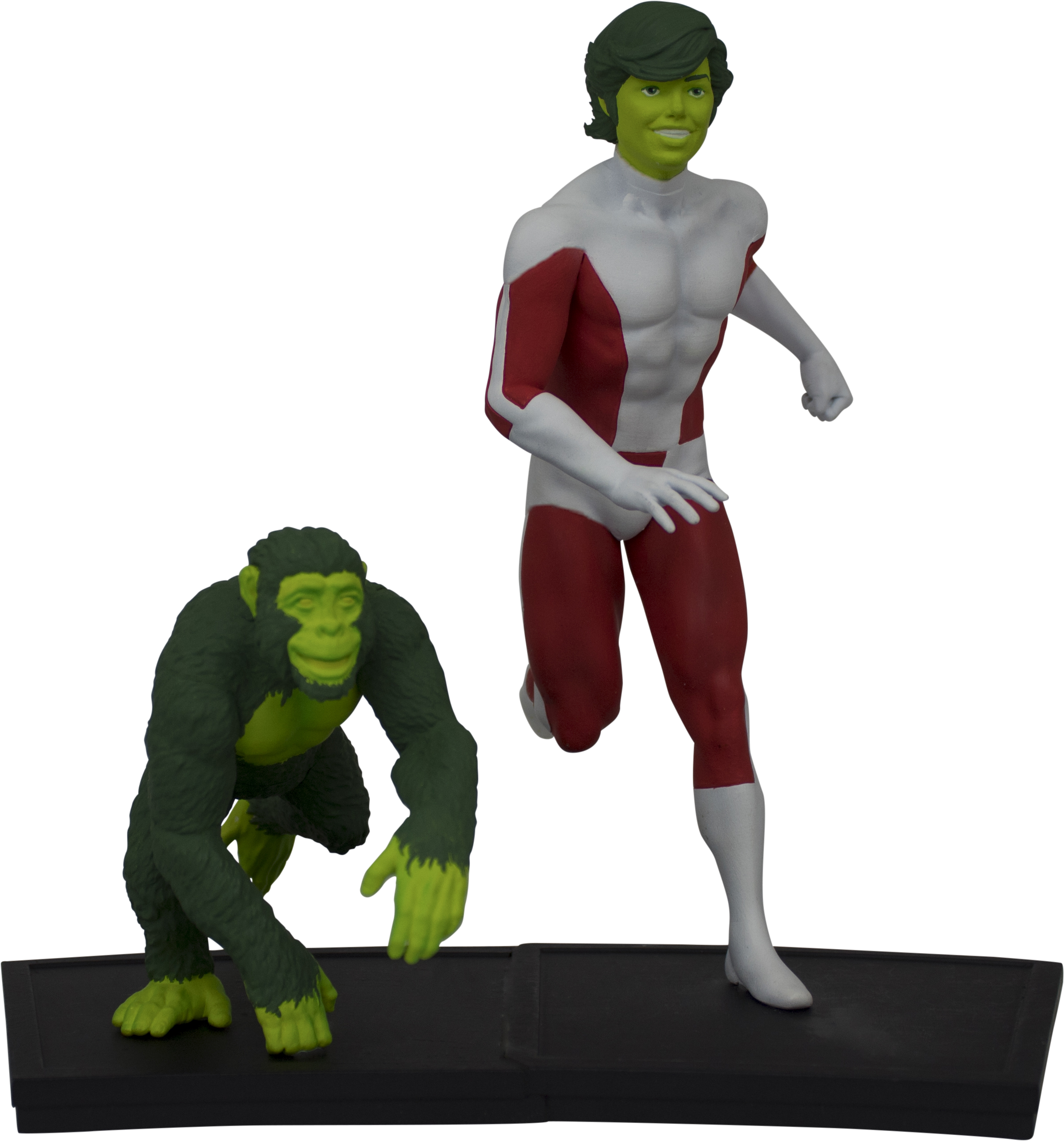 For You Whippersnappers Out There, Young Garfield Logan - Beast Boy Statues (2849x2849), Png Download