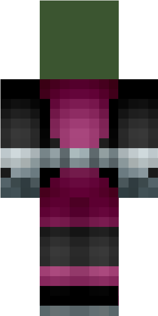 Minecraft Teen Titans Skin Beast Boy (321x651), Png Download