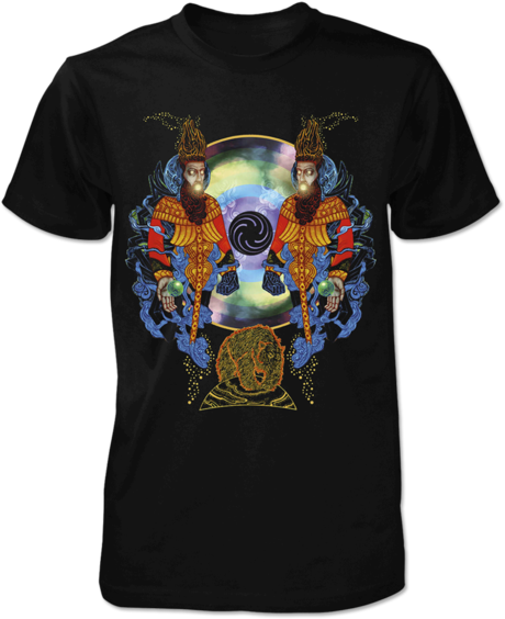 Crack The Skye Album Art Tee - Mastodon Crack The Skye T Shirt (600x600), Png Download
