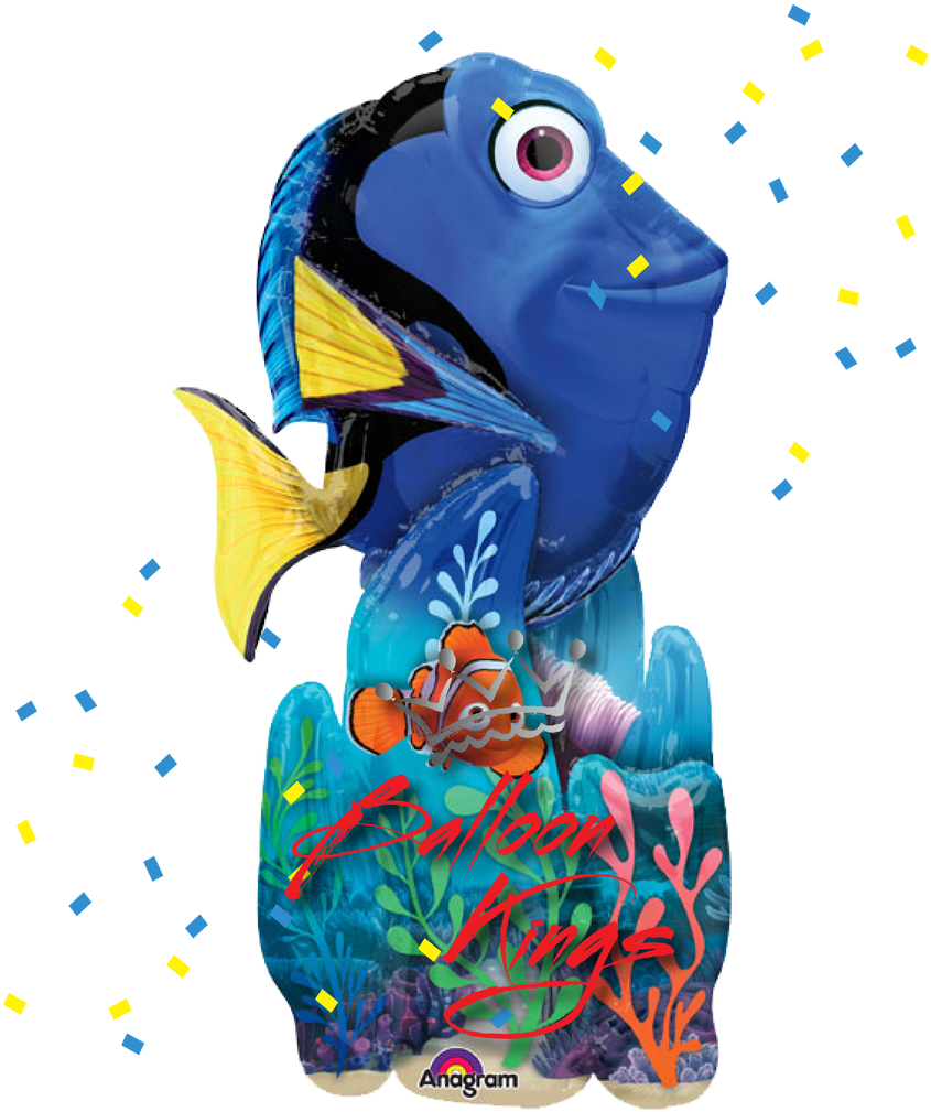 Finding Dory Airwalker - Finding Dory Airwalker Balloon (1280x1280), Png Download