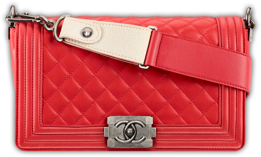 Photos By Www - Red Chanel Red Boy Bag (844x509), Png Download