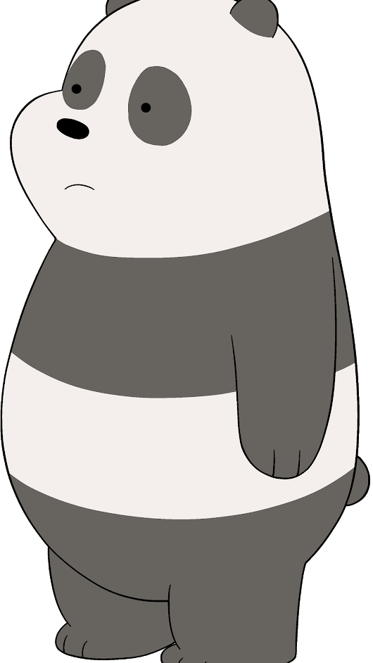 Photo - Panda Di We Bare Bears (530x942), Png Download