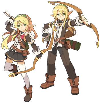 Elves - Halfling Class Of Heroes (419x385), Png Download