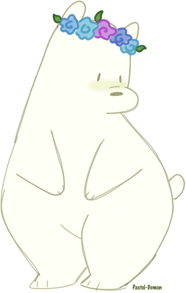 Iceicebby By Pastel-demon On Deviantart - We Bare Bears (729x1096), Png Download