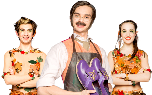 Cbeebies Elves And The Shoemaker (640x360), Png Download