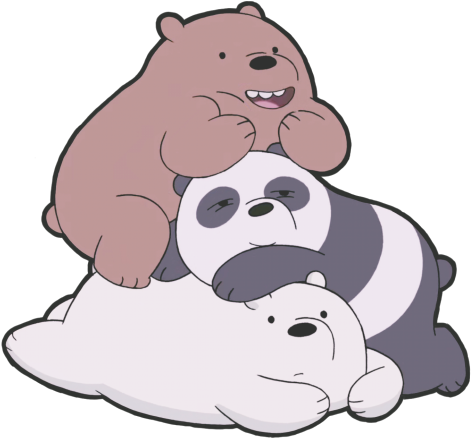 Transparent Bedtime Stake - Ice Bear We Bare Bears Sleeping (500x461), Png Download