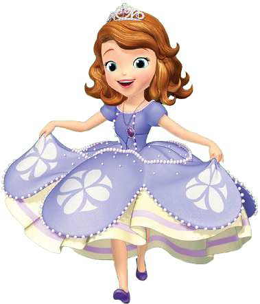 Princess Sofia Party, Prince Party, Princess Sofia - Imagem Princesa Sofia Png (386x458), Png Download