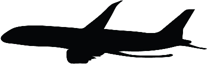 Plane Icon 4 - Aeroplane Icon Png (500x250), Png Download