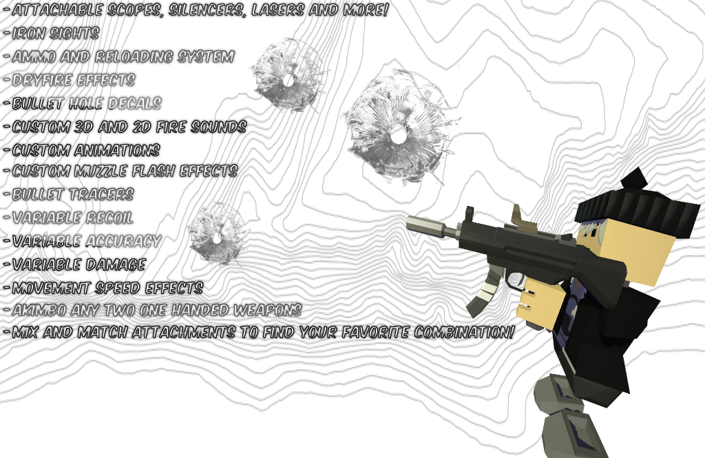 *click Any Image Below To Download* - Assault Rifle (1024x665), Png Download