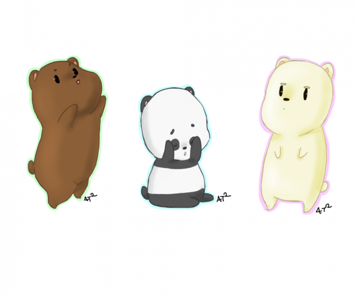 You - We Bare Bears So Cute (720x600), Png Download
