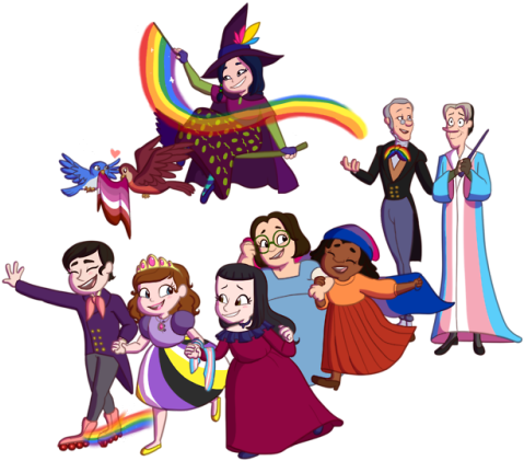 Pride - Sofia The First Fanart (500x433), Png Download