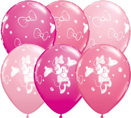 Download Minnie Mouse Balloons Png Minnie Mouse Balloon Png Png Image With No Background Pngkey Com