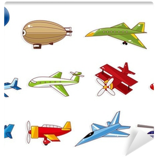 Cartoon Airplane (400x400), Png Download