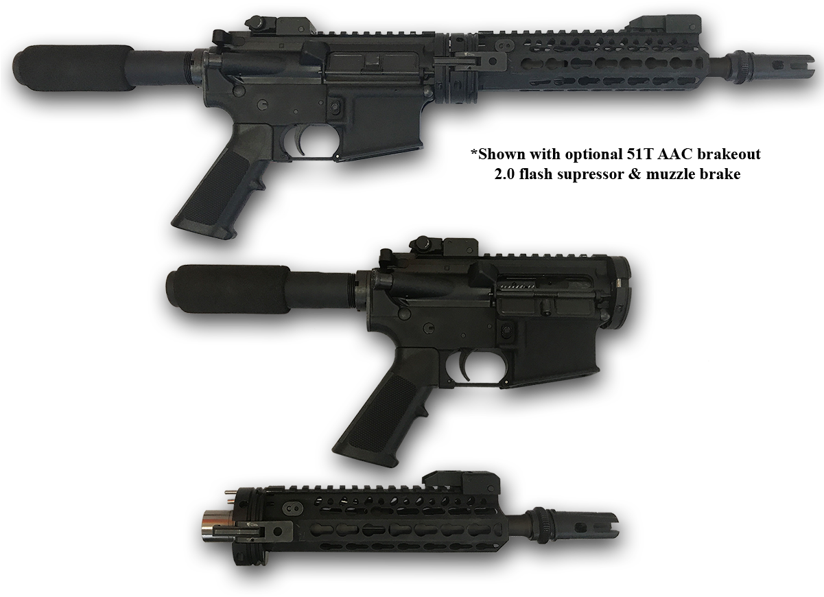 Take Down Ar Pistol - Ar-15 Style Rifle (1200x921), Png Download
