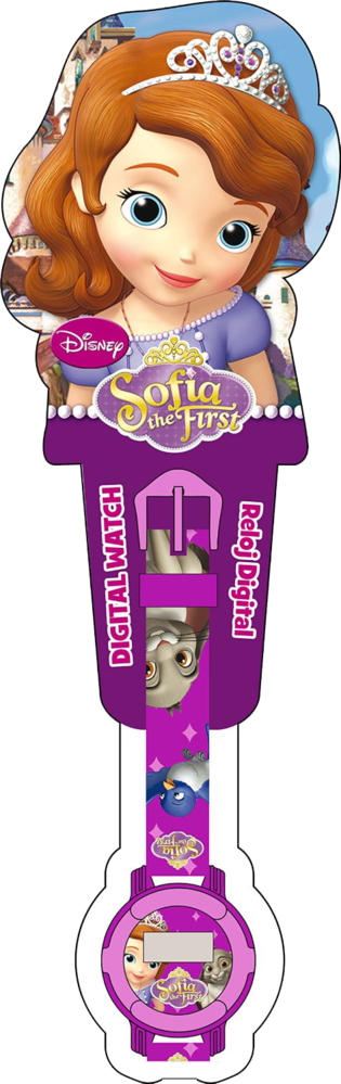 New Princess Sofia The First Electronic Watch Of Disney - Sofia The First: A Real Princess Lift-a-flap Sound (315x999), Png Download