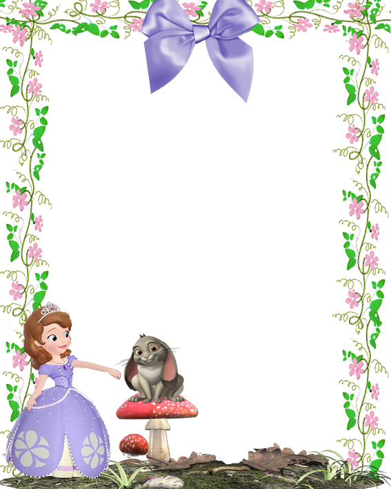 Bordasofia61 - Marco De La Princesa Sofia Png (567x709), Png Download