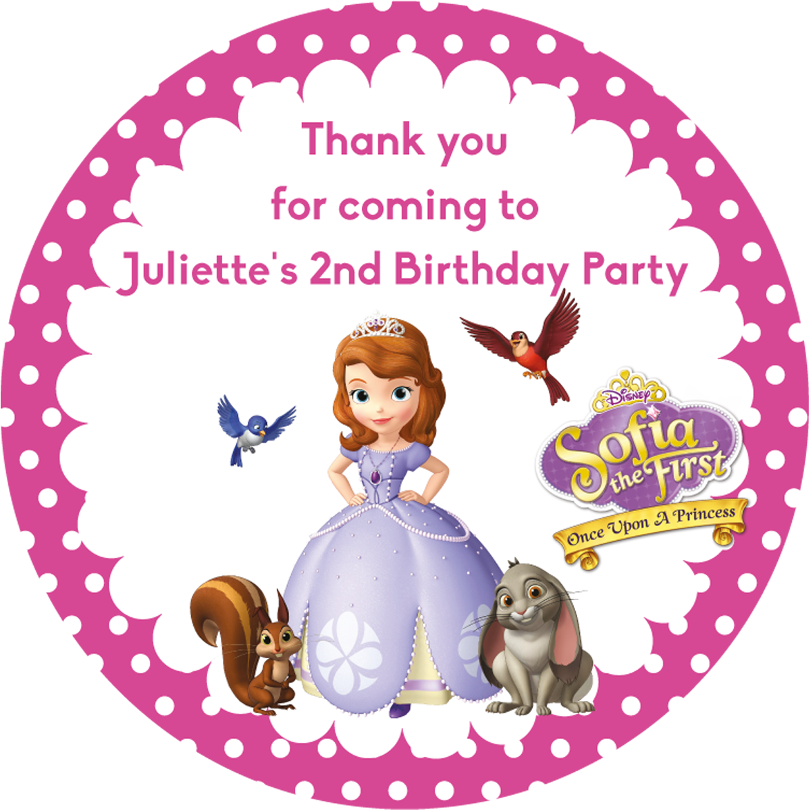 Sofia The First Party Box Stickers - Ravensburger Sophia The First Sofias Royal Adventures (1200x1200), Png Download