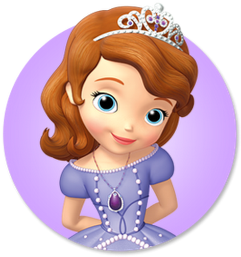 Sofia The First Sticker (530x530), Png Download