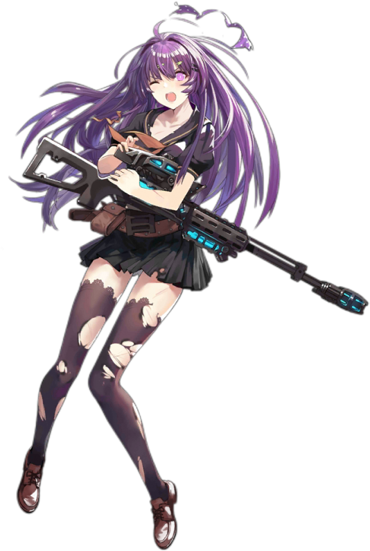 Raiden Mei D - Honkai Impact Girls Frontline (840x840), Png Download