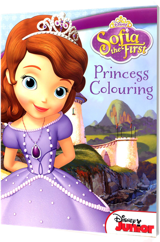 Picture Of Disney Sofia The First - Disney Sofia The First Princess Colouring [book] (475x474), Png Download