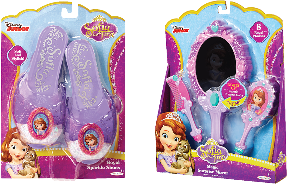 Disney Princess Sofia The First Magic Surprise Mirror (1200x673), Png Download