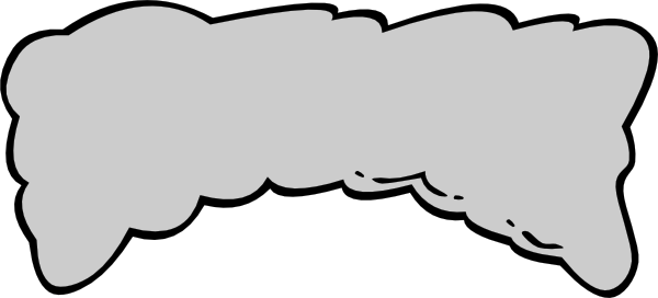 How To Set Use Gray Tall Hair Clipart (600x272), Png Download