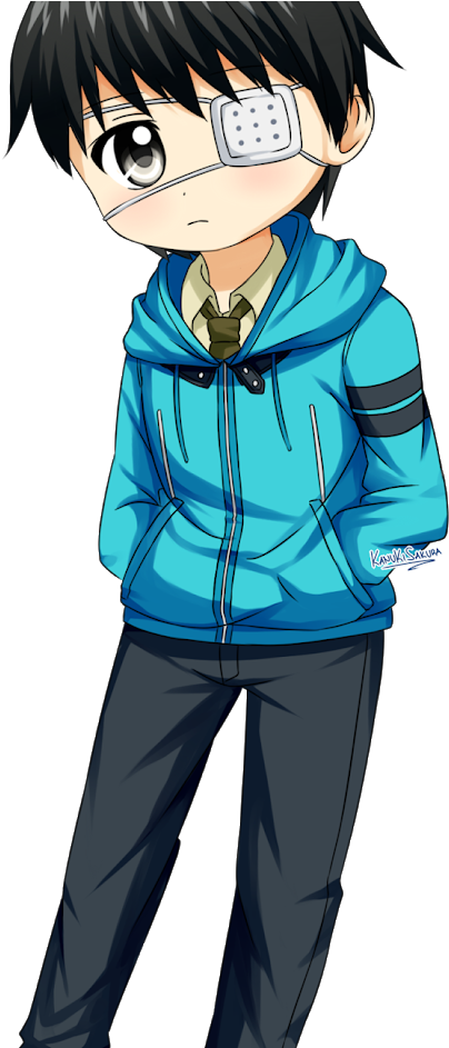 Photo - Tokyo Ghoul Kaneki Black Hair (530x942), Png Download