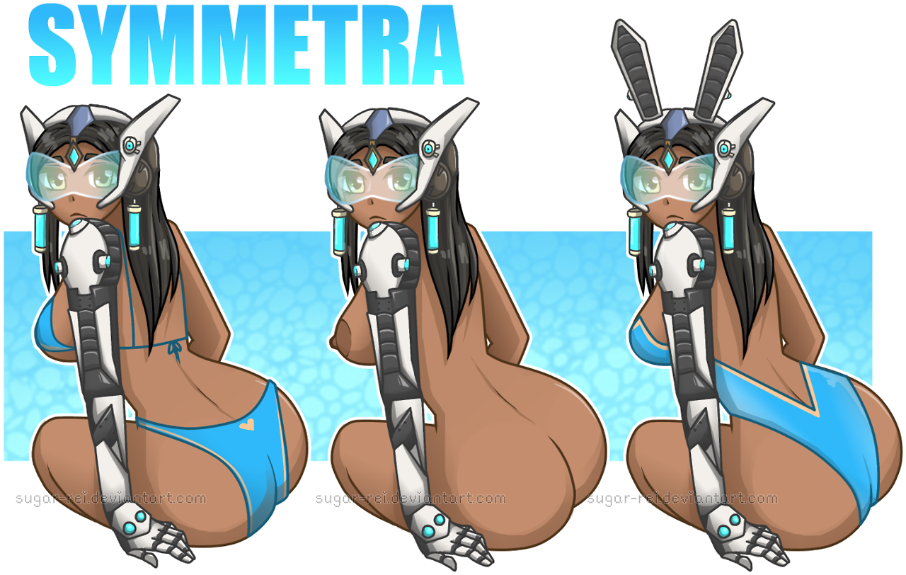 Symmetra Booty Commission - Overwatch Symmetra Fanart (1280x812), Png Download