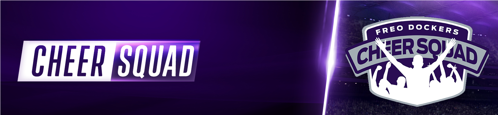 The Purpose Of The Fremantle Dockers Wa Cheer Squad - Light (1594x432), Png Download