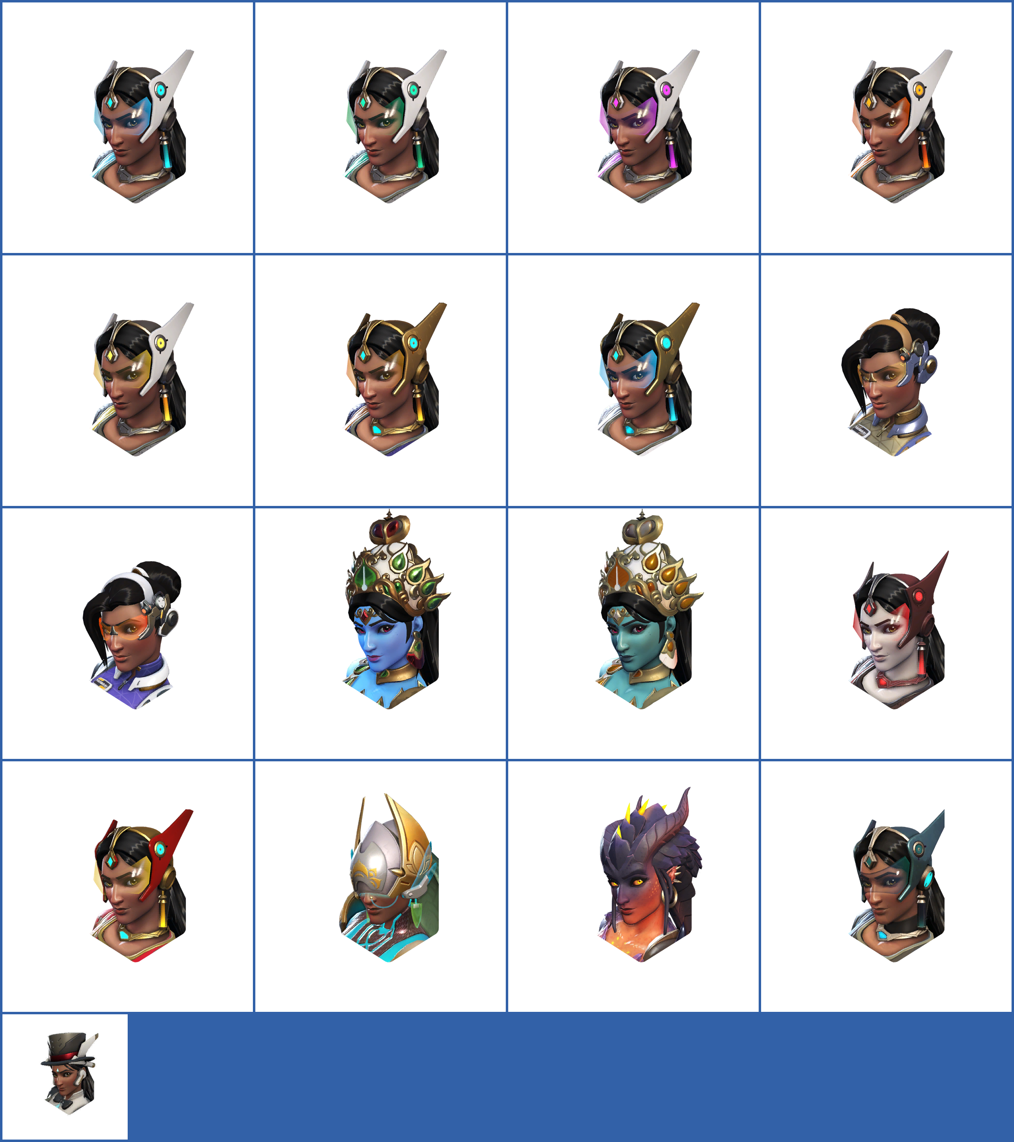 Click For Full Sized Image Symmetra - Symmetra (2073x2334), Png Download