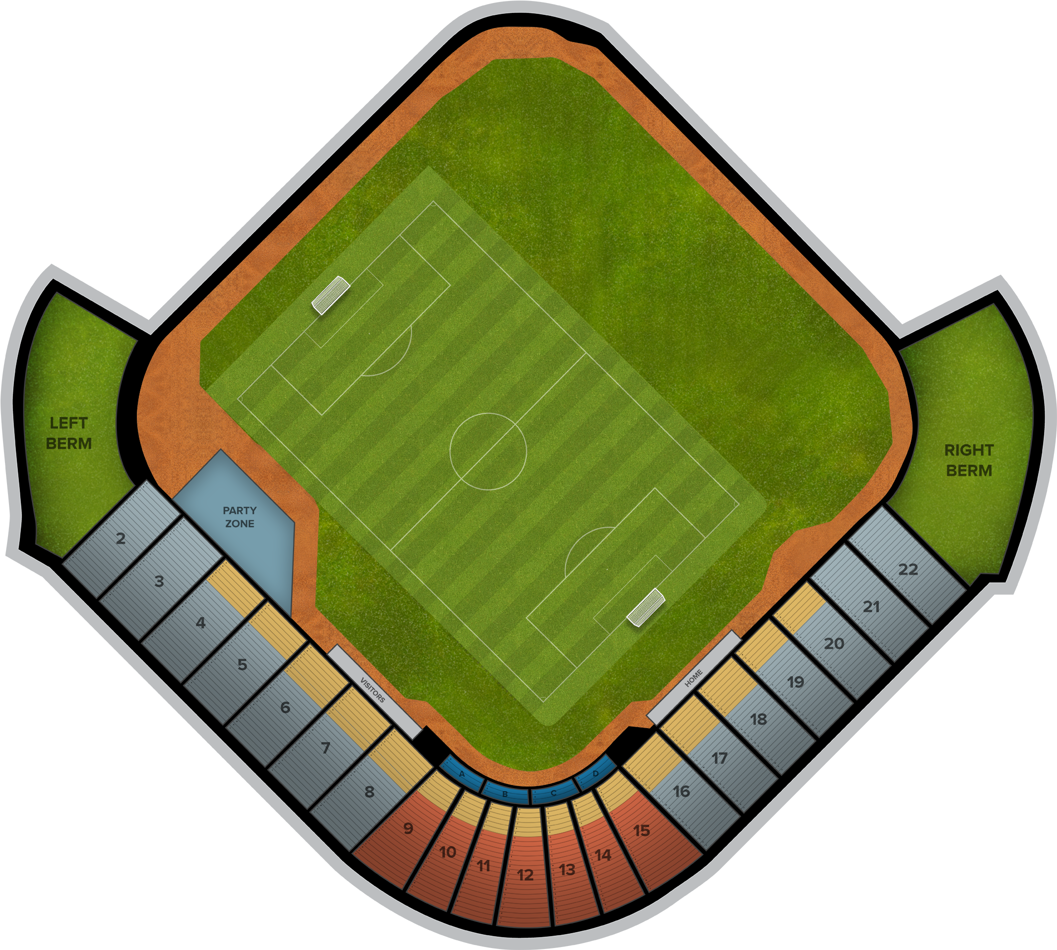 Fresno Fc At Las Vegas Lights Fc At Cashman Field Aug - Las Vegas (2560x1936), Png Download