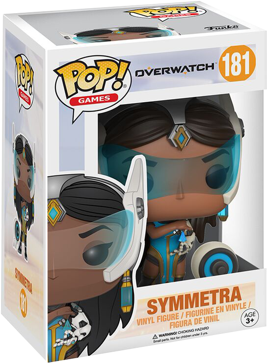 Figura, Pop, Pop , Overwatch, Symmetra, Funko, - Funko Pop Overwatch Symmetra (605x794), Png Download