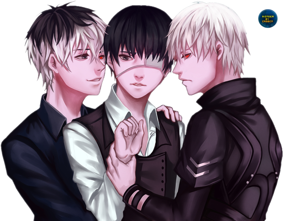 Tokyo Ghoul Sasaki Y Kaneki (1024x724), Png Download