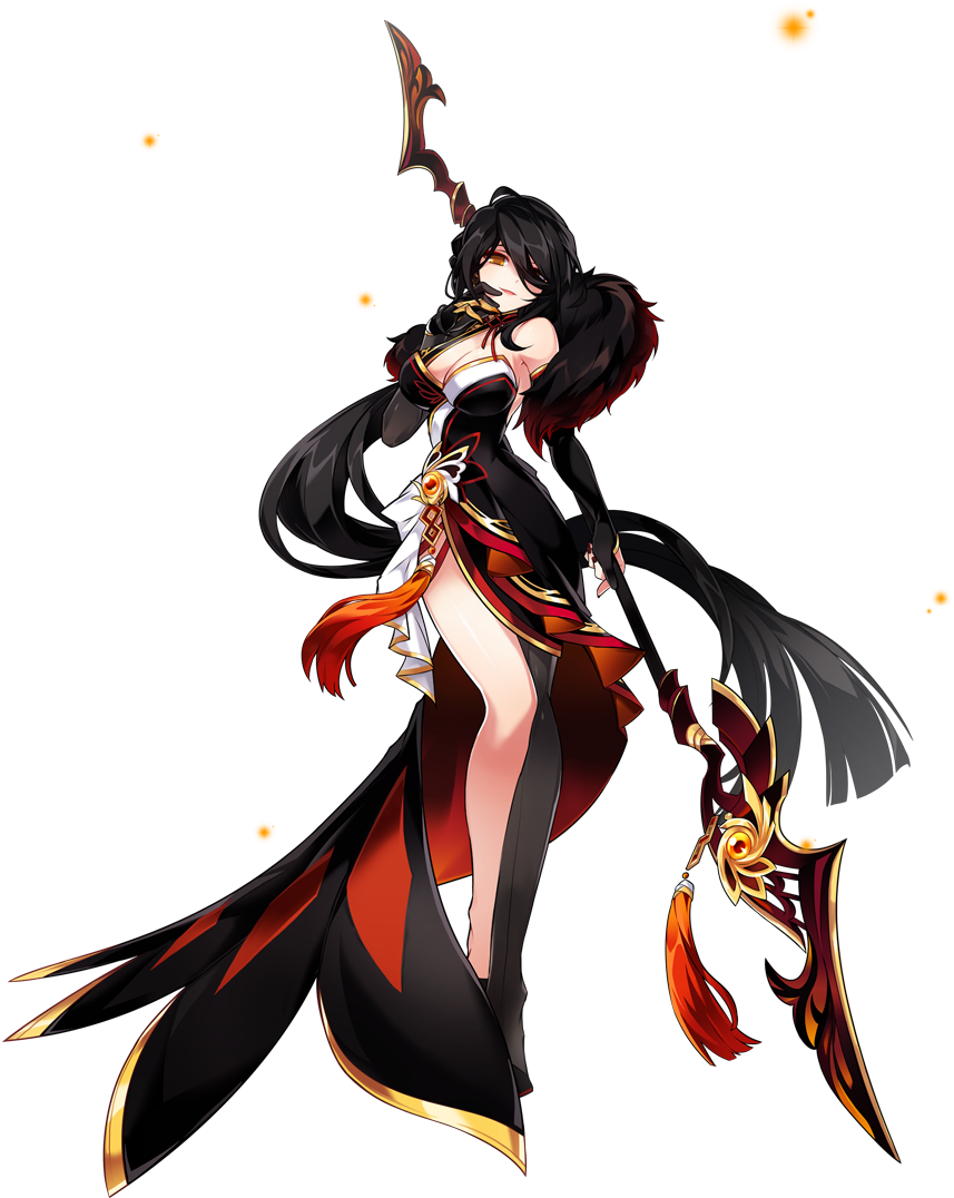 Aaliyah Dans Son Ancienne Tenue D'assassin - Elsword Ara Brahman Samraat (879x1108), Png Download