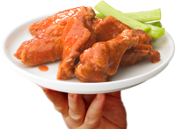Wing Lord - Hot Wings (691x509), Png Download