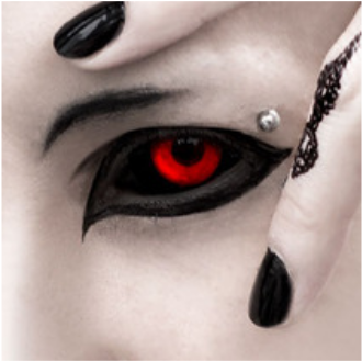 Tokyo Ghoul Eye Lenses (485x328), Png Download