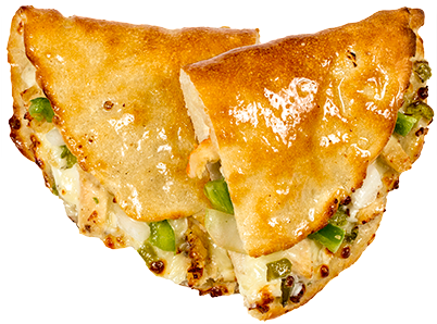 Chicken Ranchero Flip Calzone At Johnny's Pizza House - Calzone (401x382), Png Download