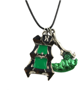League Of Legends Thresh Hook & Lantern Necklace - Necklace (480x360), Png Download