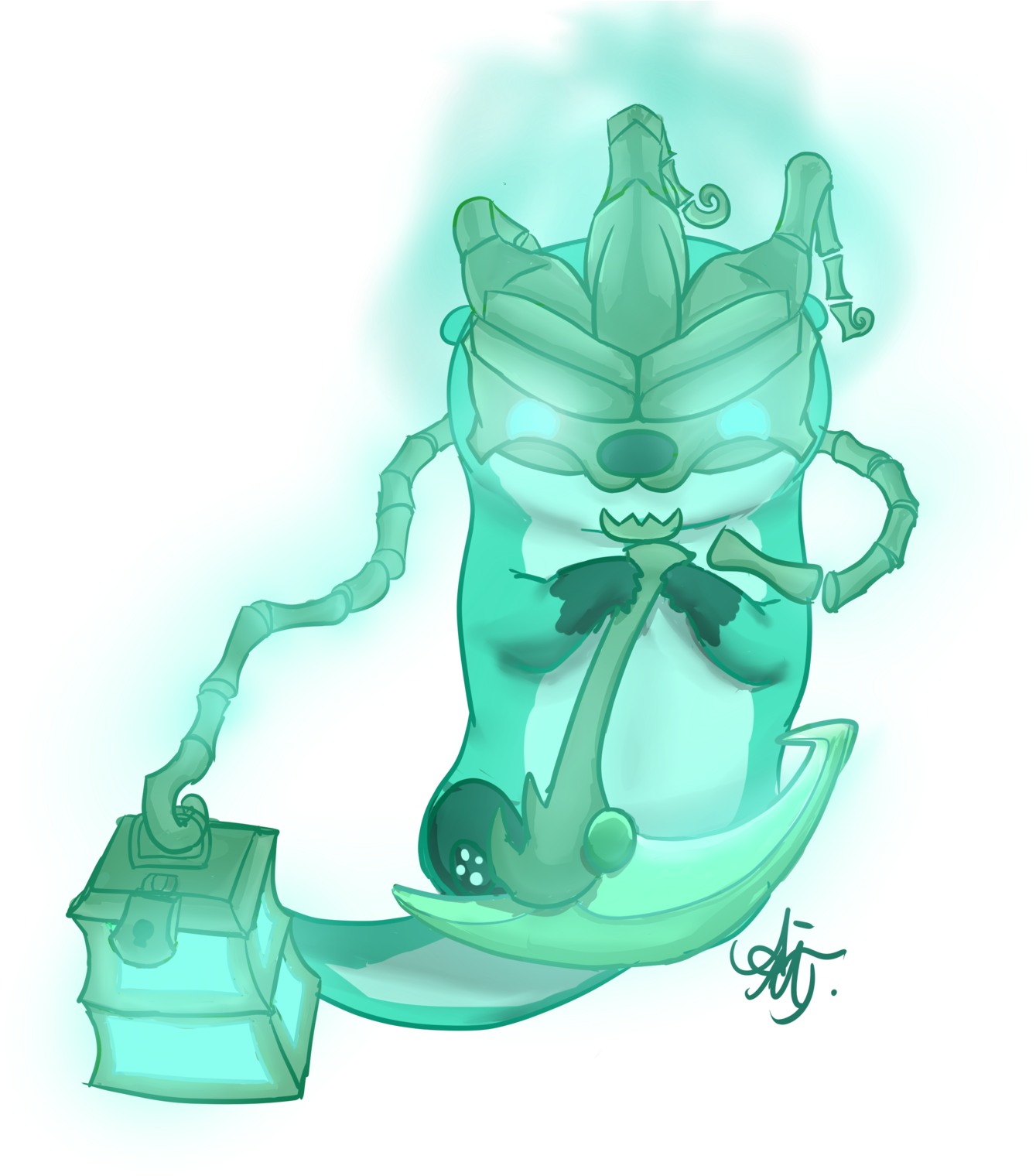 Banner Royalty Free Thresh By Ladyoanna On Deviantart - Royalty-free (1600x1600), Png Download