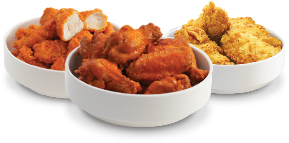 Pick Your Flavor - Buffalo Wings & Rings (704x390), Png Download