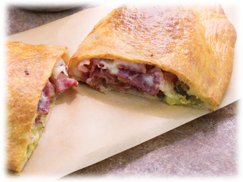 Pastrami Calzone - Pastrami (502x375), Png Download